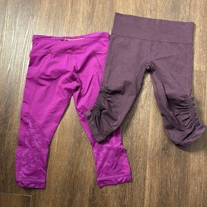 Lululemon leggings set of 2